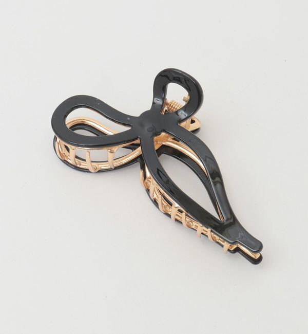 TIARA「【solar eclipse/ソーラーエクリプス】リボンヘアクリップ」|その他|ブラック