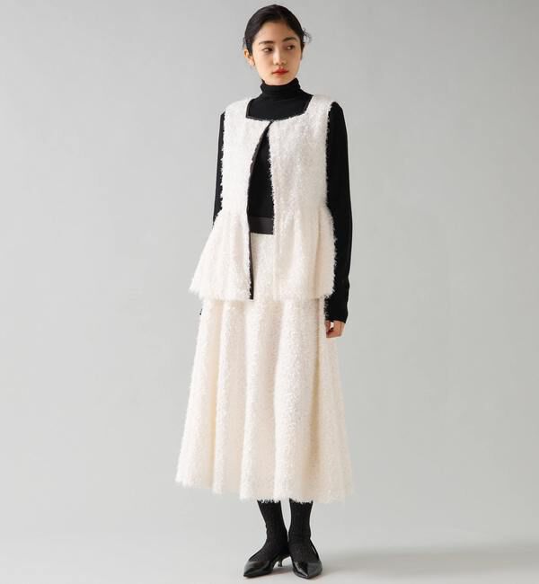 TIARA「チュールフェザースカート」|スカート|