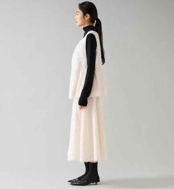 TIARA「チュールフェザースカート」|スカート|