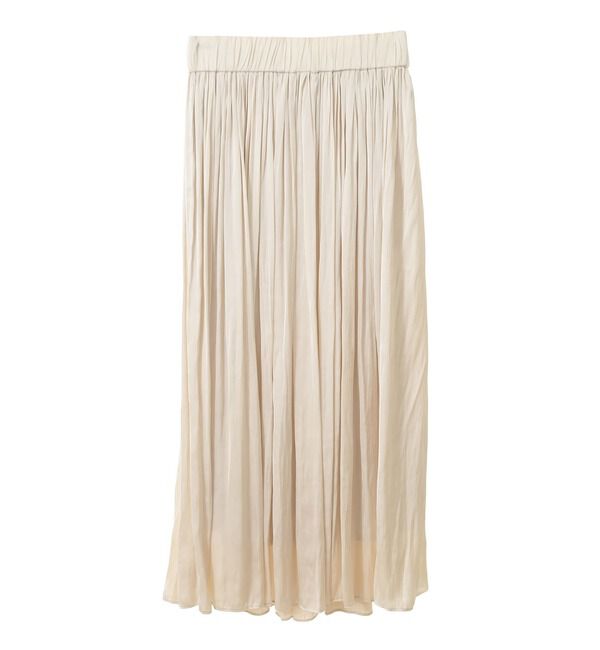 TIARA「【定番】ギャザースカート」|スカート|アイボリー