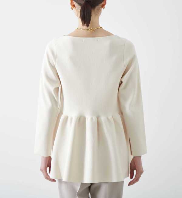 Liesse「ペプラムニットトップス」|ニット・セーター|