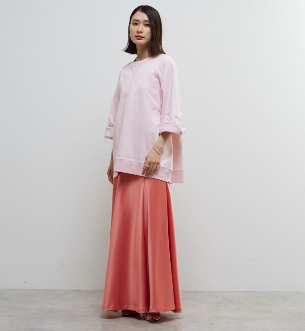 Soffitto「「Soffitto」ピスネーム付きピグメント加工スウェット」|スウェット・ジャージ|