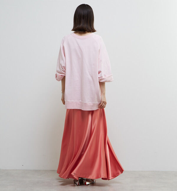 Soffitto「「Soffitto」ピスネーム付きピグメント加工スウェット」|スウェット・ジャージ|