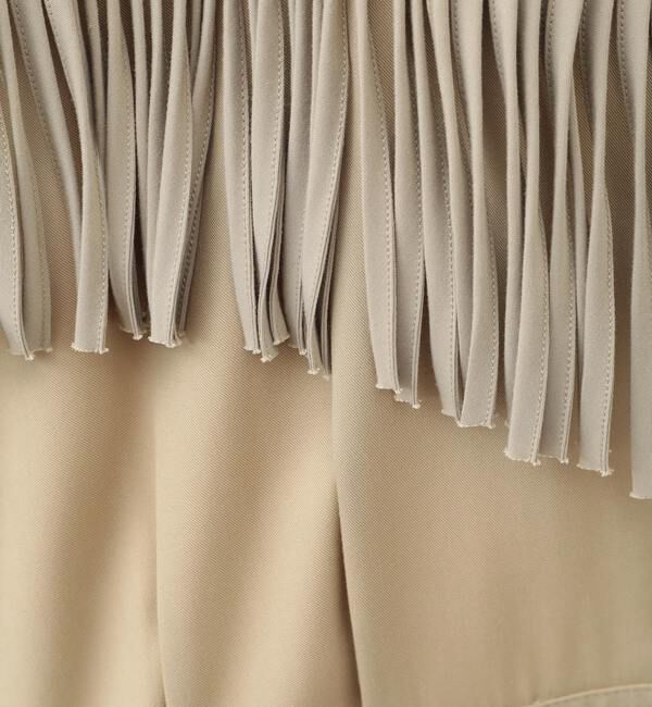 A_「【NOMARHYTHM TEXTILE/ノーマリズム テキスタイル】Fringe Vest」|ベスト・ジレ|