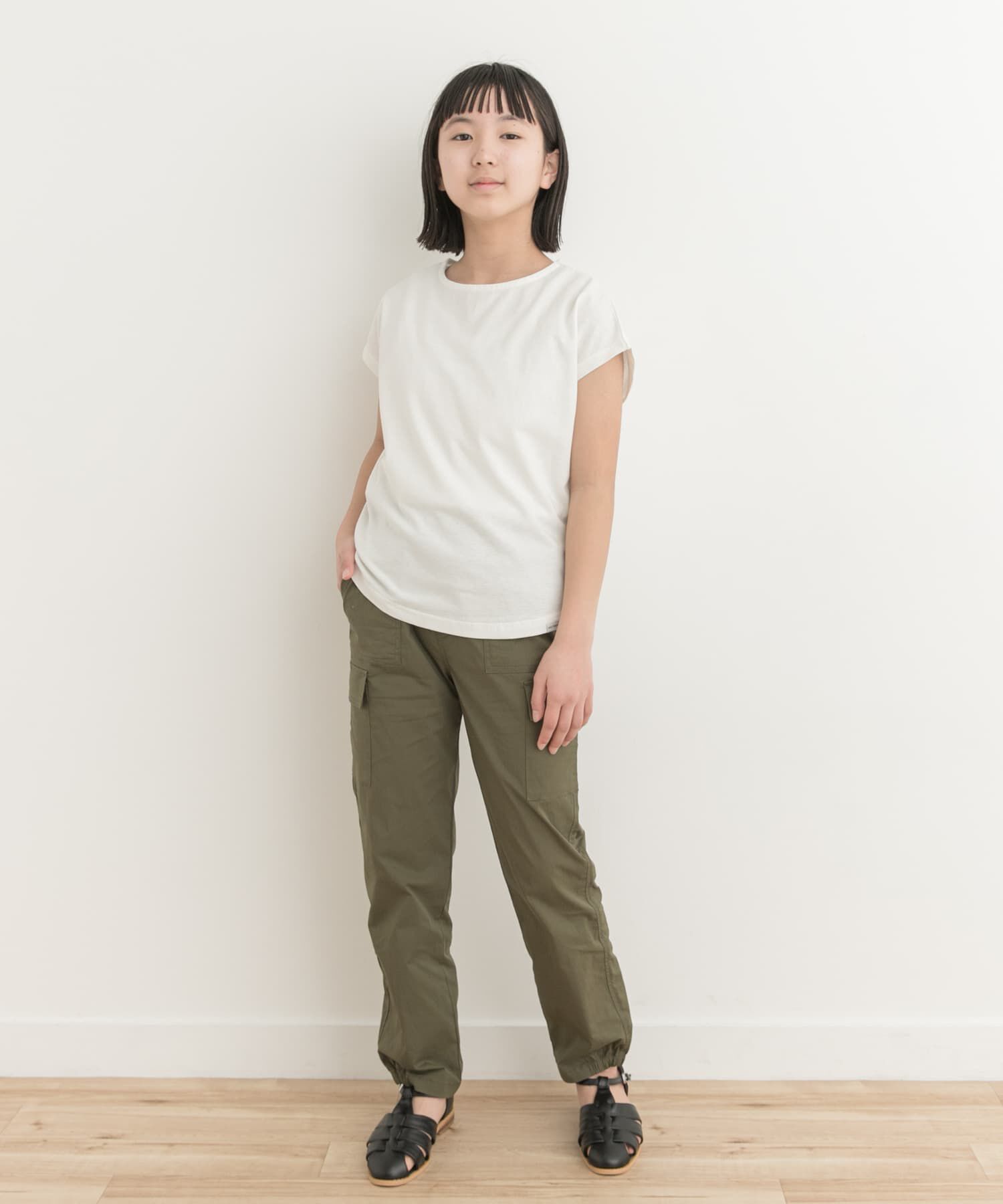 URBAN RESEARCH DOORS「『親子リンク』add fabrics防汚Tシャツ(KIDS)」|その他|