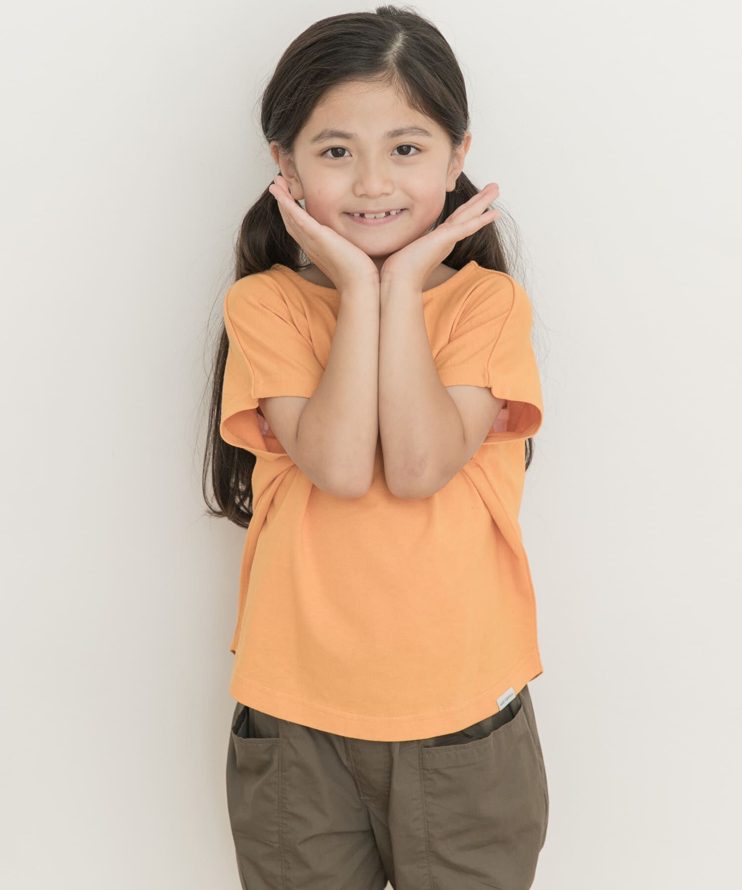 URBAN RESEARCH DOORS「『親子リンク』add fabrics防汚Tシャツ(KIDS)」|その他|
