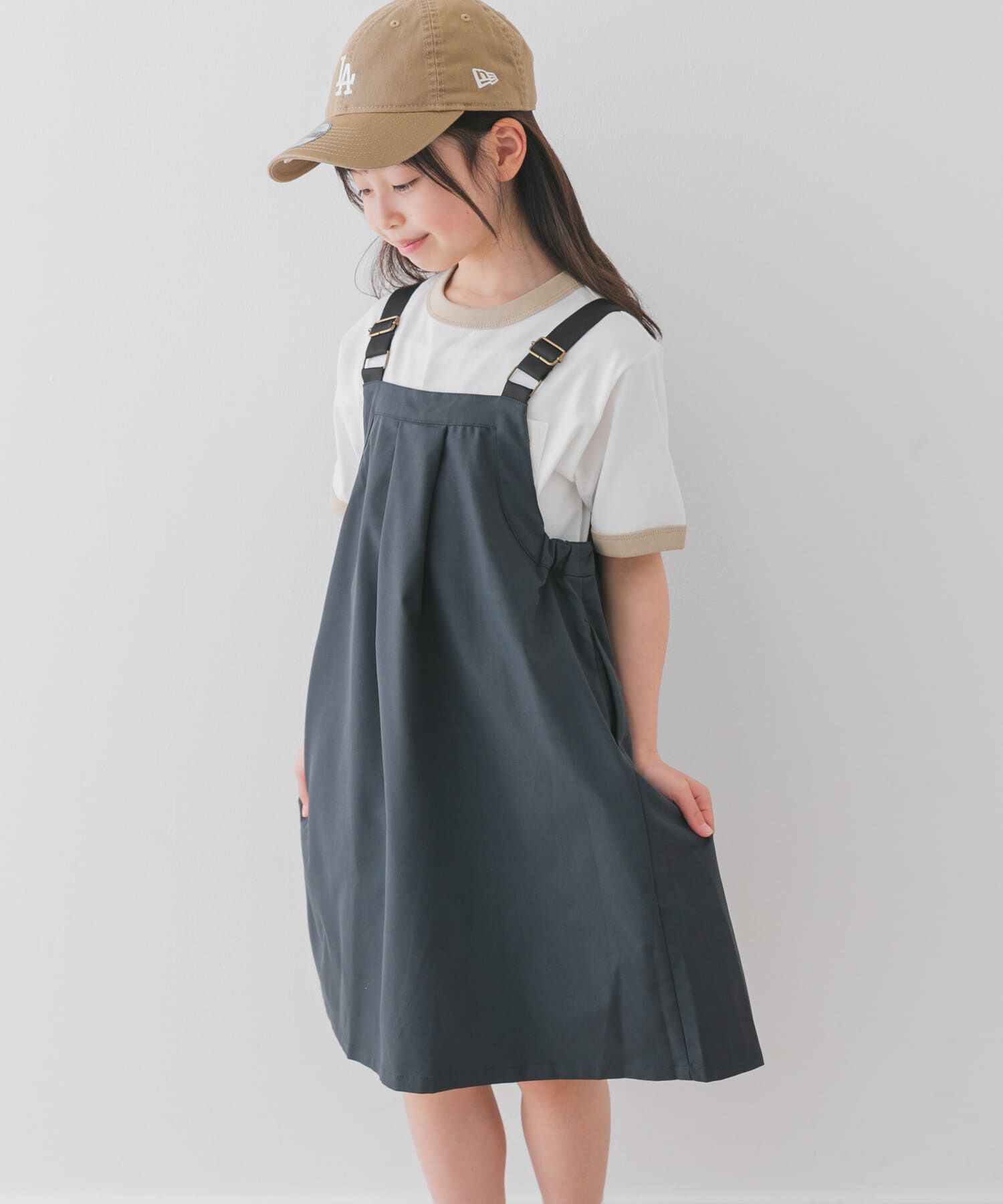 URBAN RESEARCH DOORS「『親子リンク』『UR TECH POLIsh POLI』撥水ワンピース(KIDS)」|ワンピース|