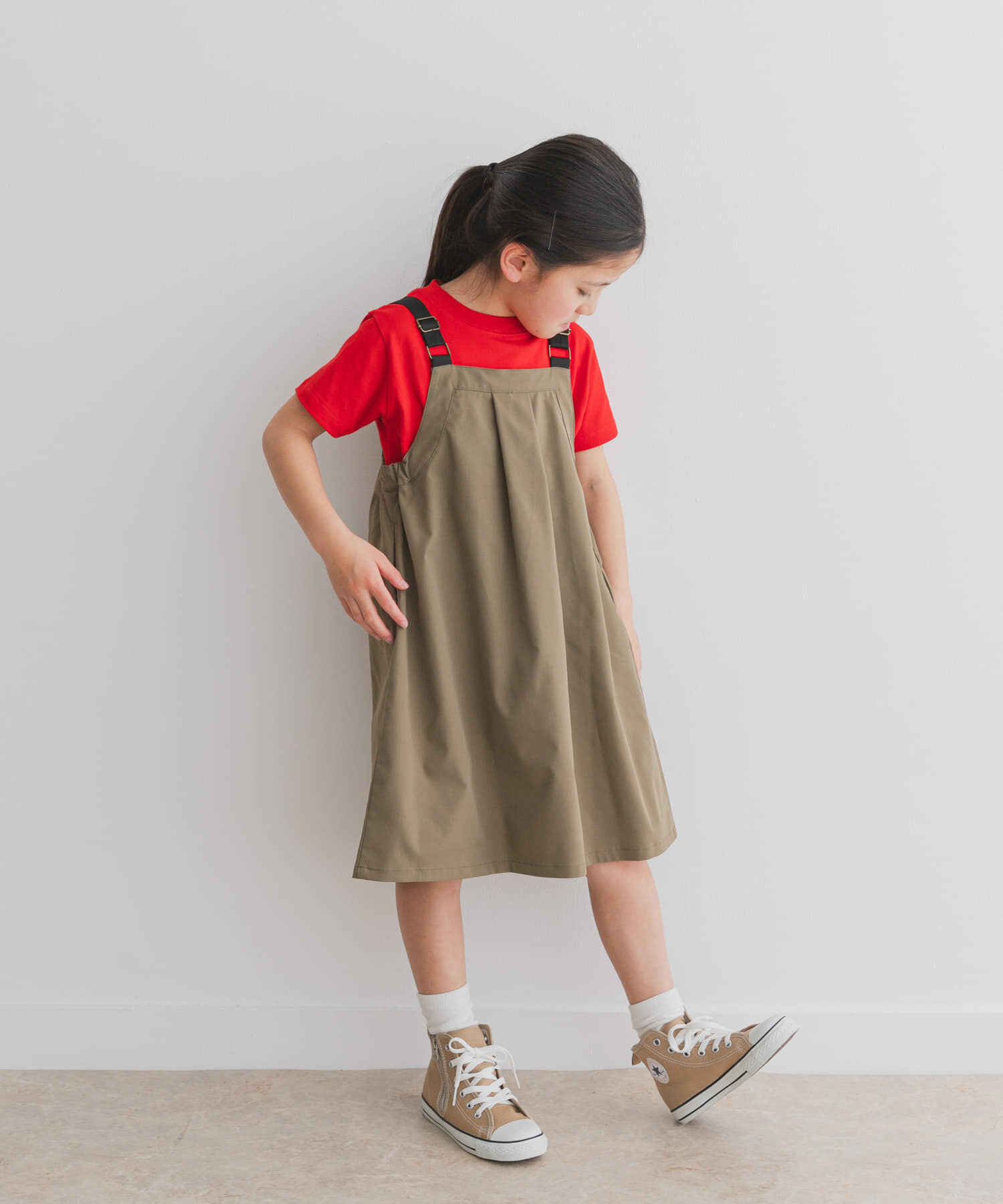 URBAN RESEARCH DOORS「『親子リンク』『UR TECH POLIsh POLI』撥水ワンピース(KIDS)」|ワンピース|