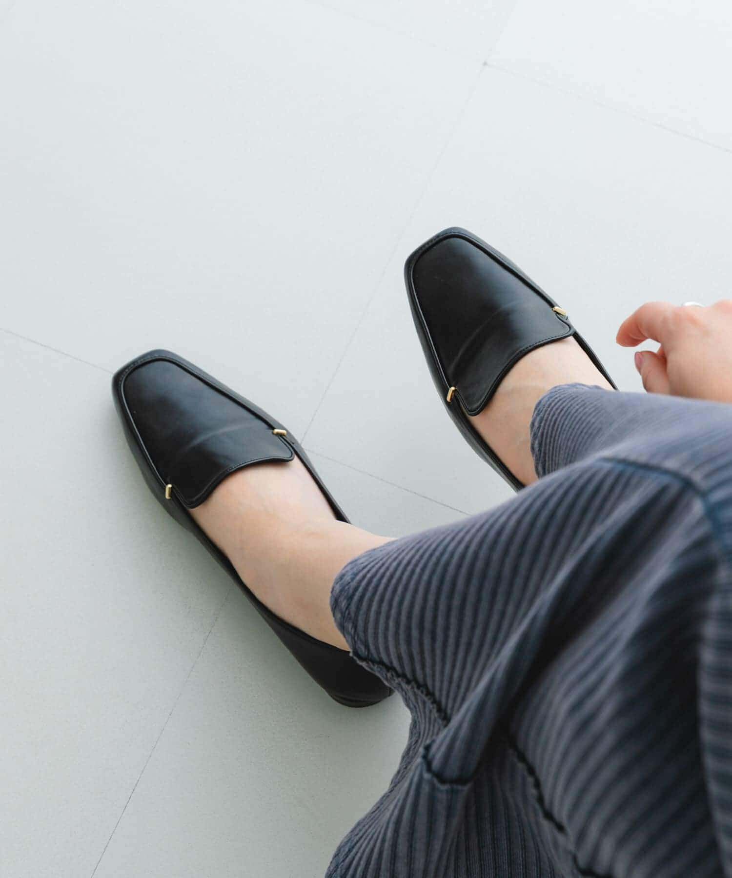 RODE SKO「『MADE IN JAPAN』スクエアトゥプチメタルローファー」|ローファー|