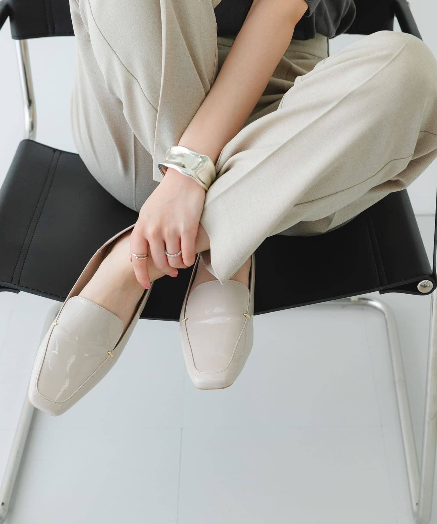 RODE SKO「『MADE IN JAPAN』スクエアトゥプチメタルローファー」|ローファー|