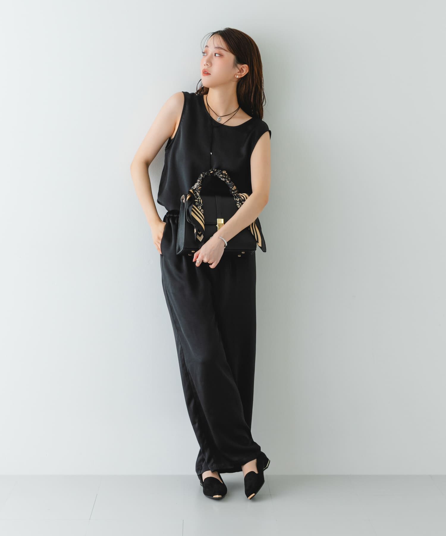 RODE SKO「サブバッグ付フラップハンドバッグ」|ハンドバッグ|