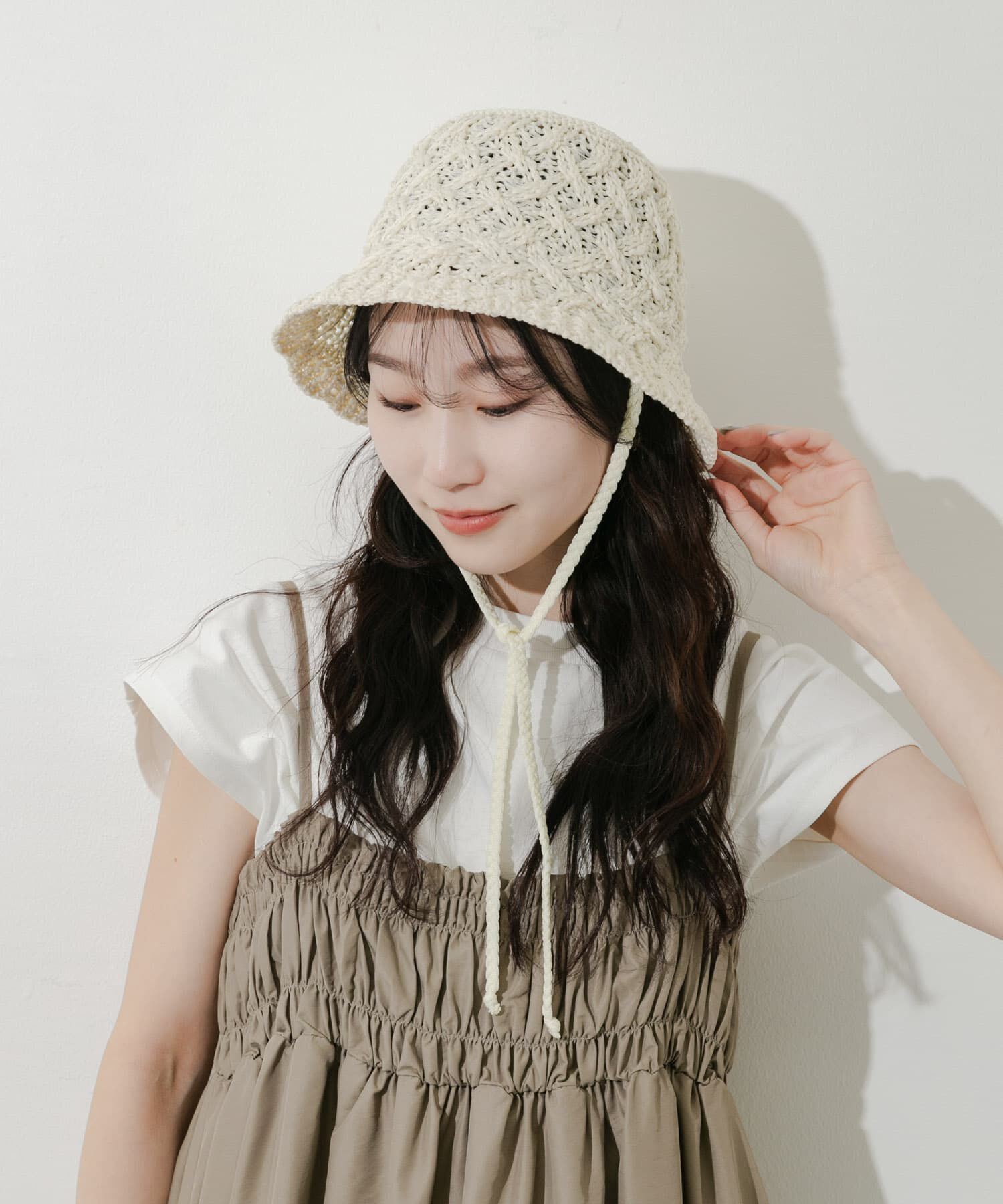 SMELLY「クロスアミサーモハット」|ハット|