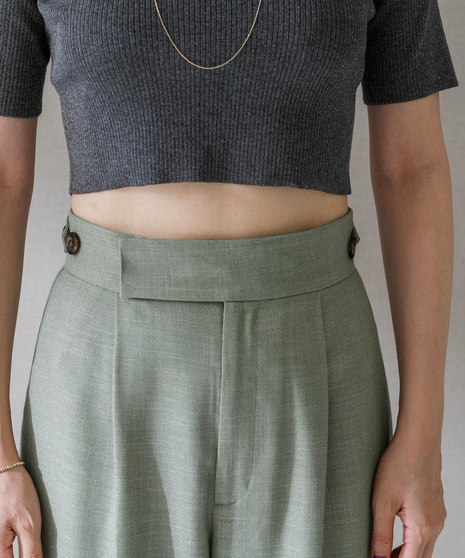 URBAN RESEARCH ROSSO「ハイウエストツイードワイドパンツ」|その他|