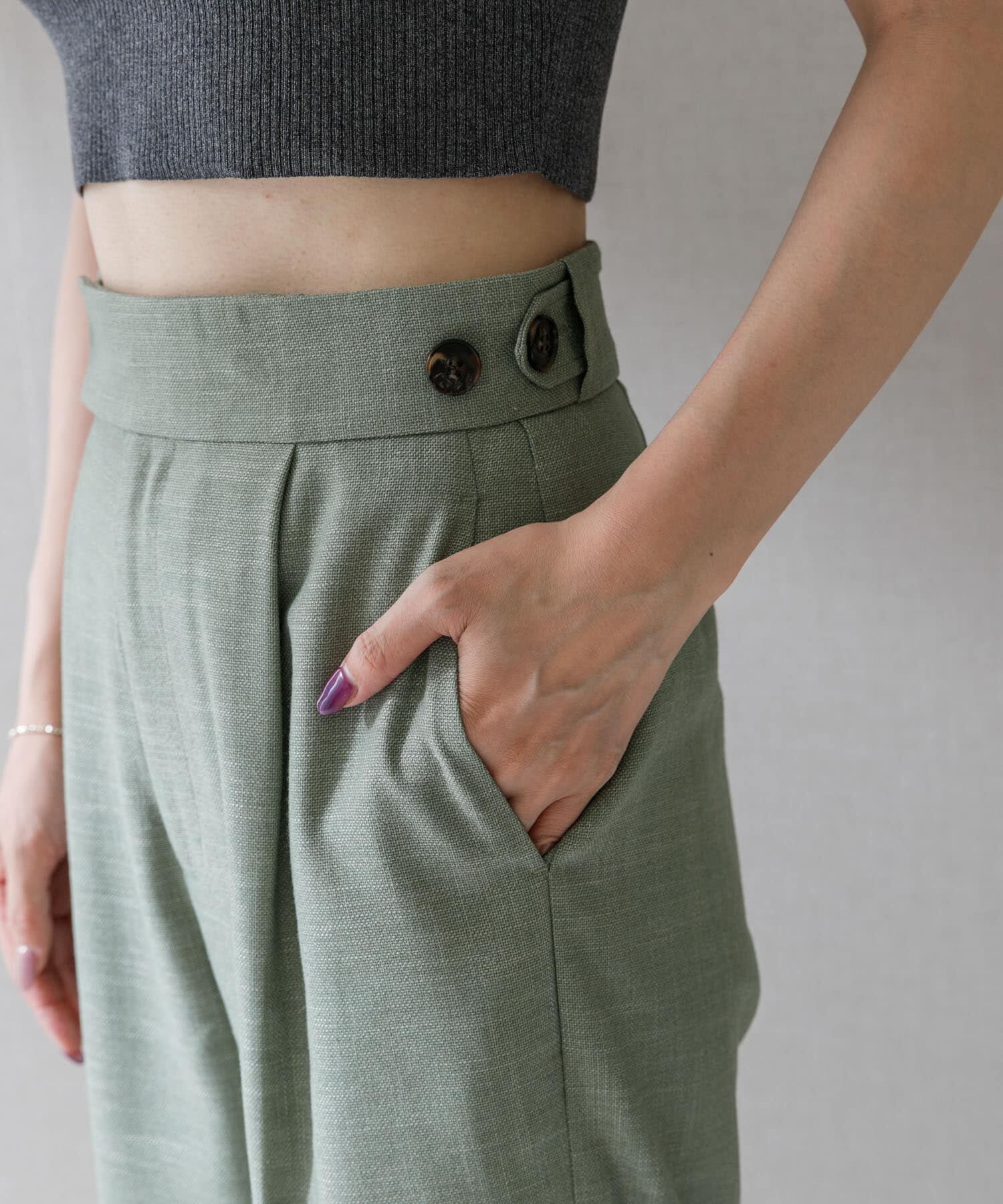 URBAN RESEARCH ROSSO「ハイウエストツイードワイドパンツ」|その他|