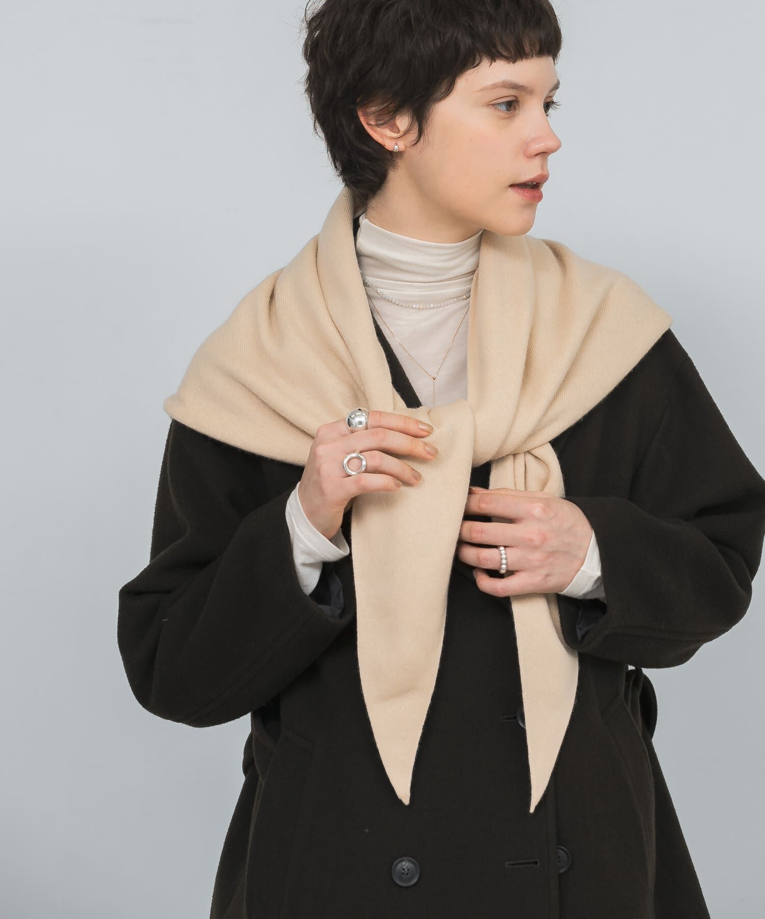 URBAN RESEARCH「ウールカシミヤニットストール」|ストール|