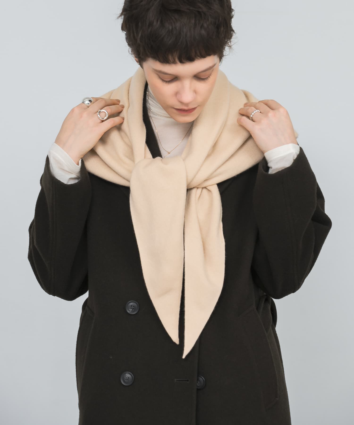 URBAN RESEARCH「ウールカシミヤニットストール」|ストール|