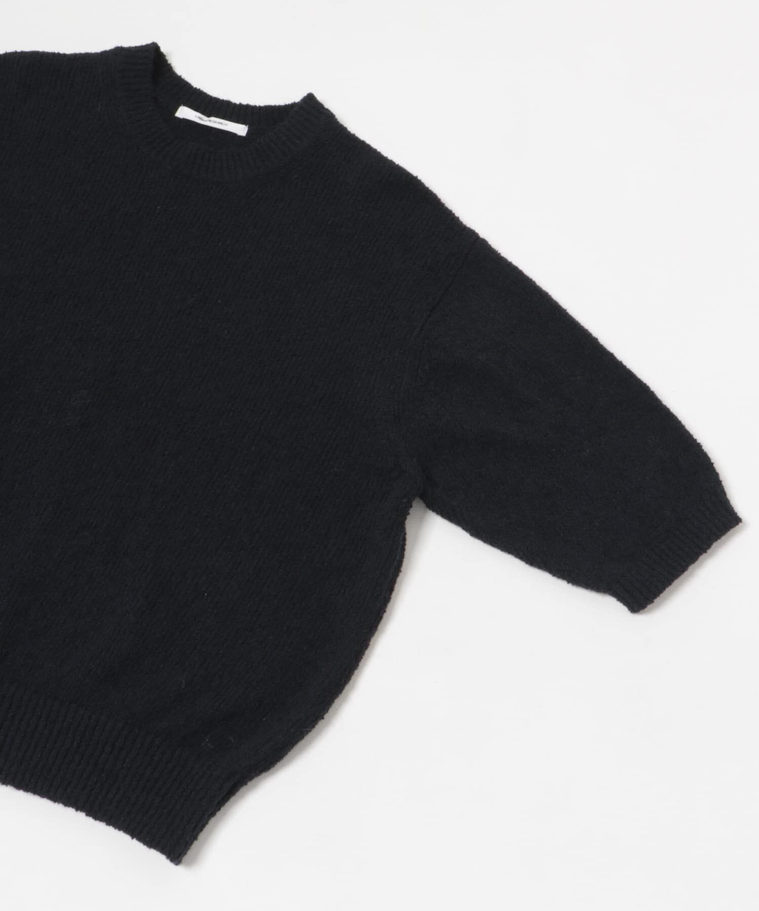 URBAN RESEARCH「ブークレハーフスリーブニット」|ニット・セーター|