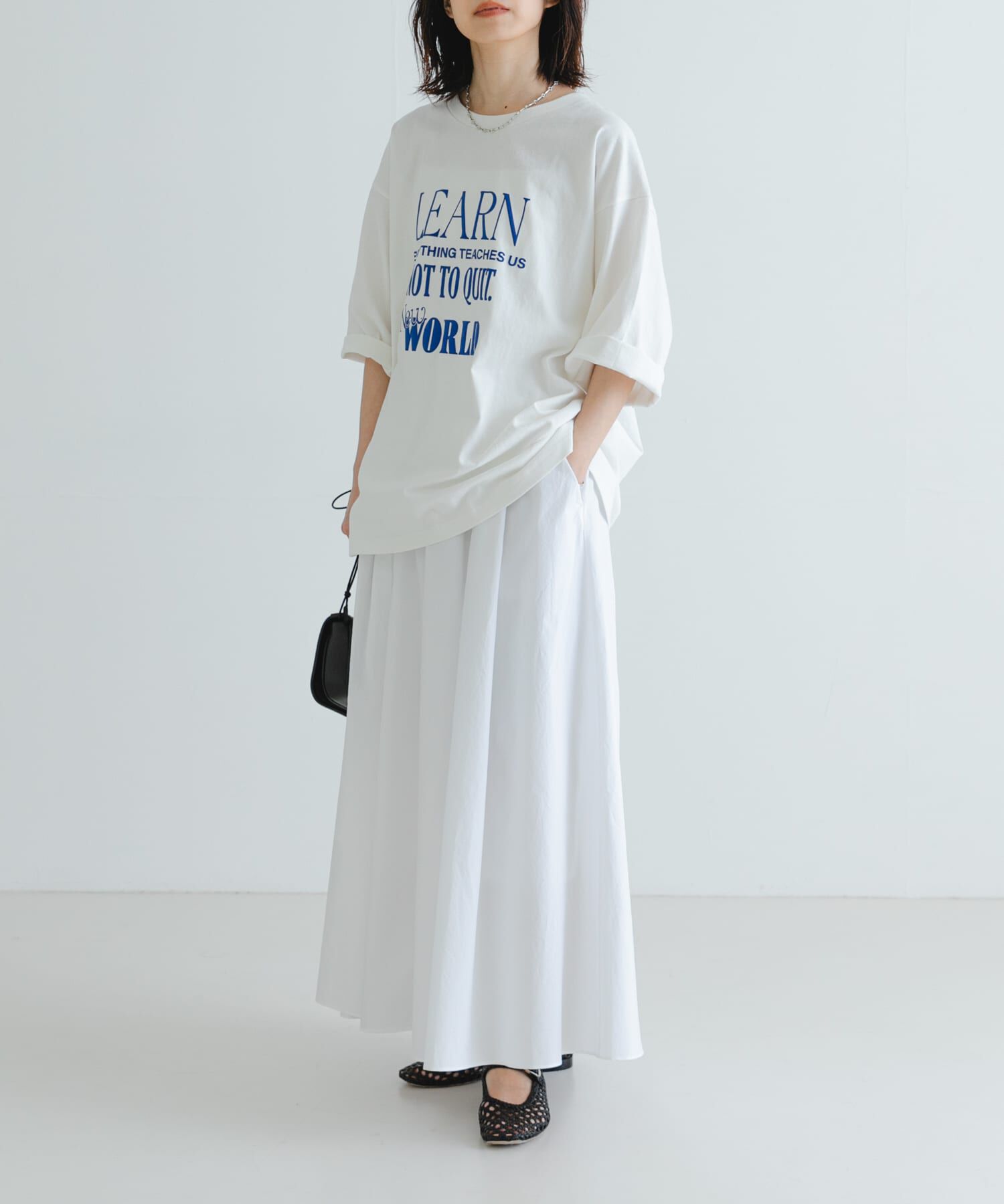 URBAN RESEARCH「コットンギャザーボリュームスカート」|スカート|