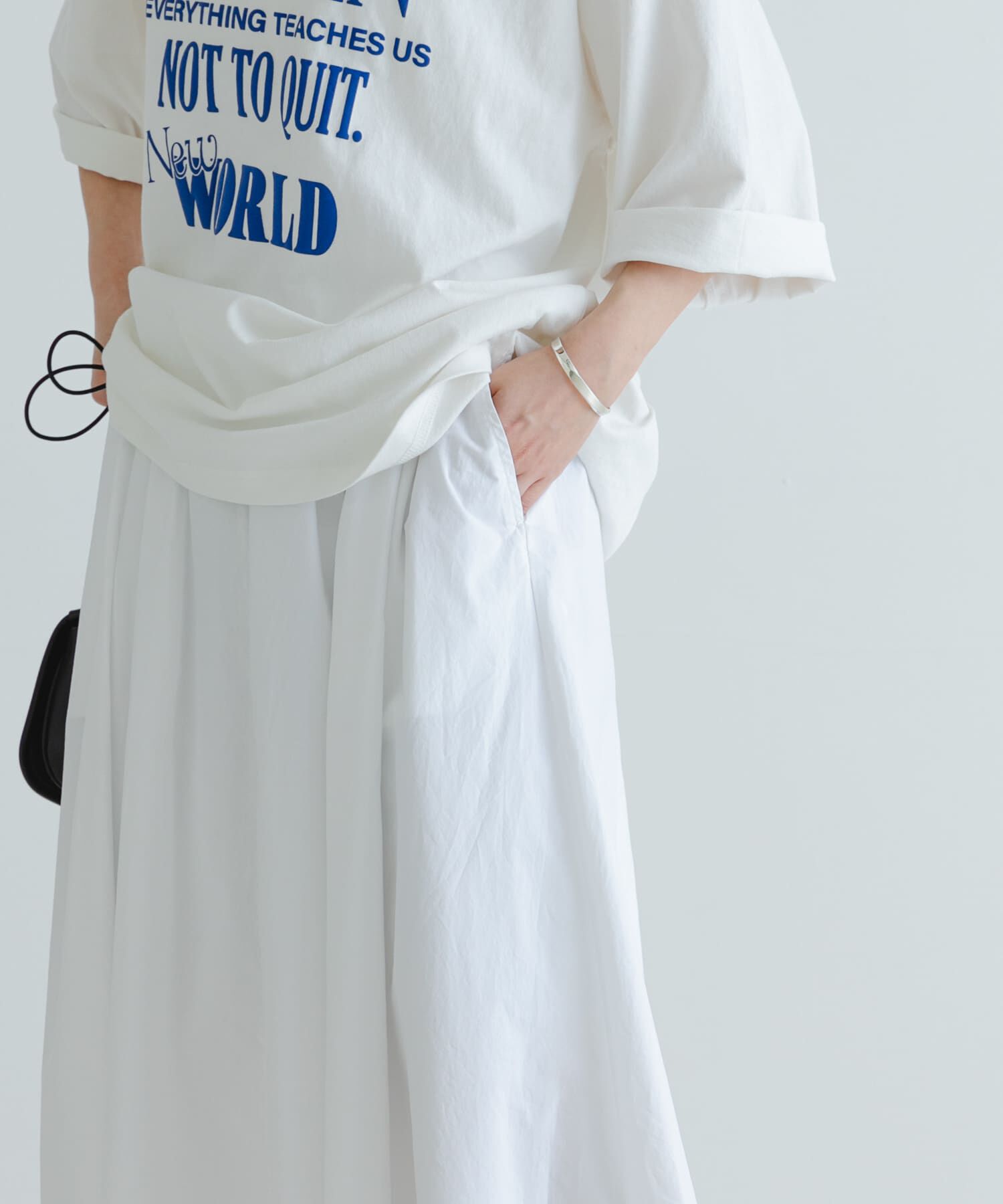 URBAN RESEARCH「コットンギャザーボリュームスカート」|スカート|