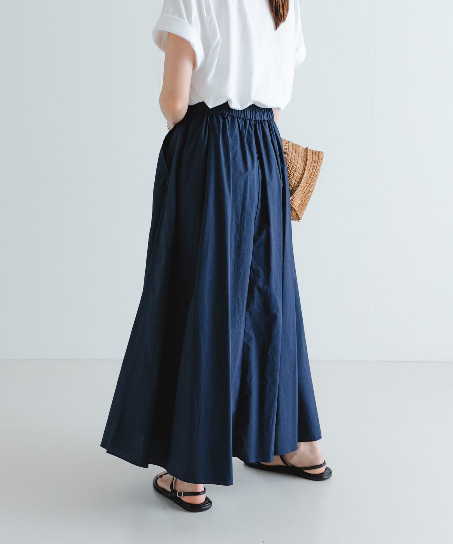 URBAN RESEARCH「コットンギャザーボリュームスカート」|スカート|