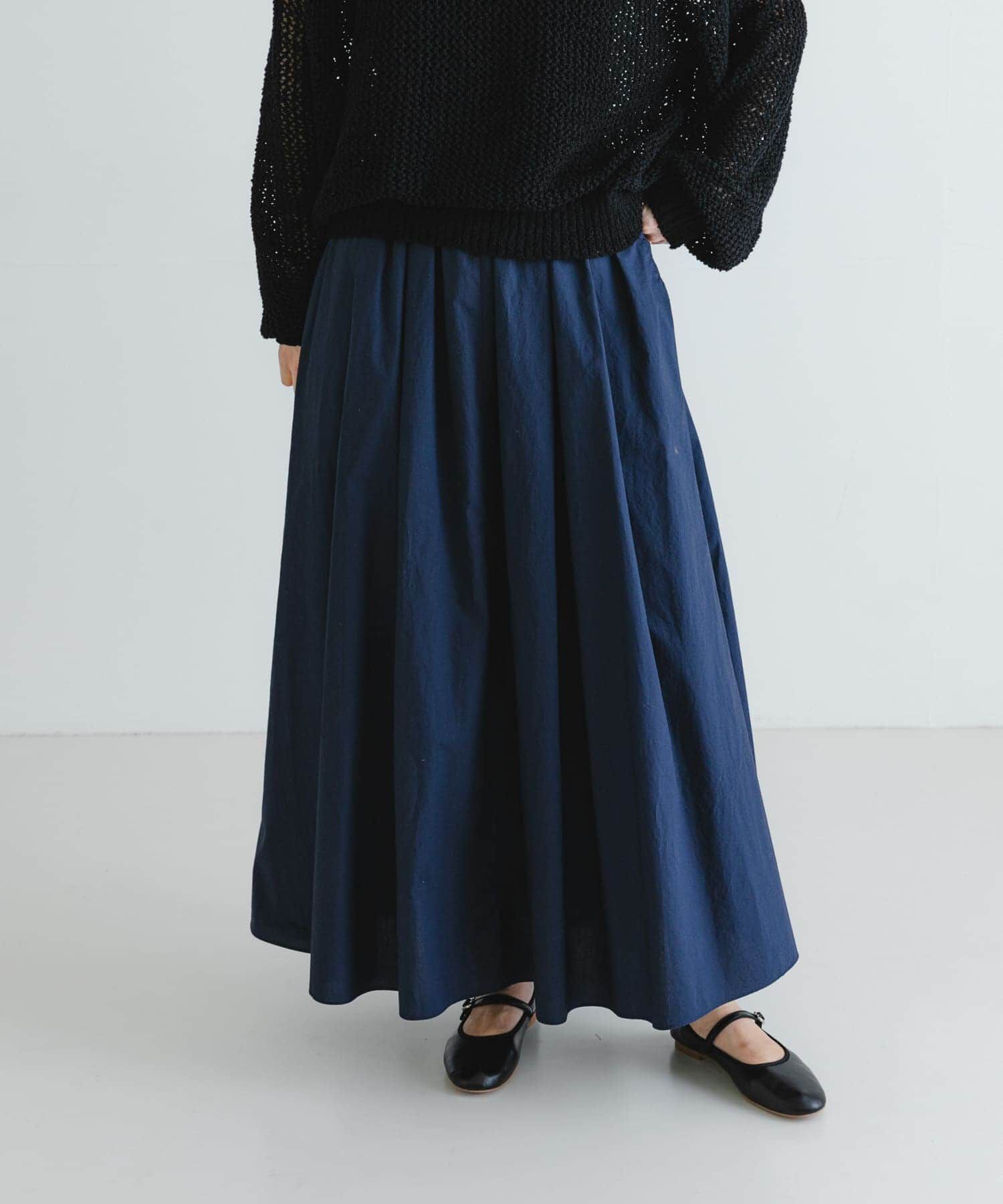 URBAN RESEARCH「コットンギャザーボリュームスカート」|スカート|