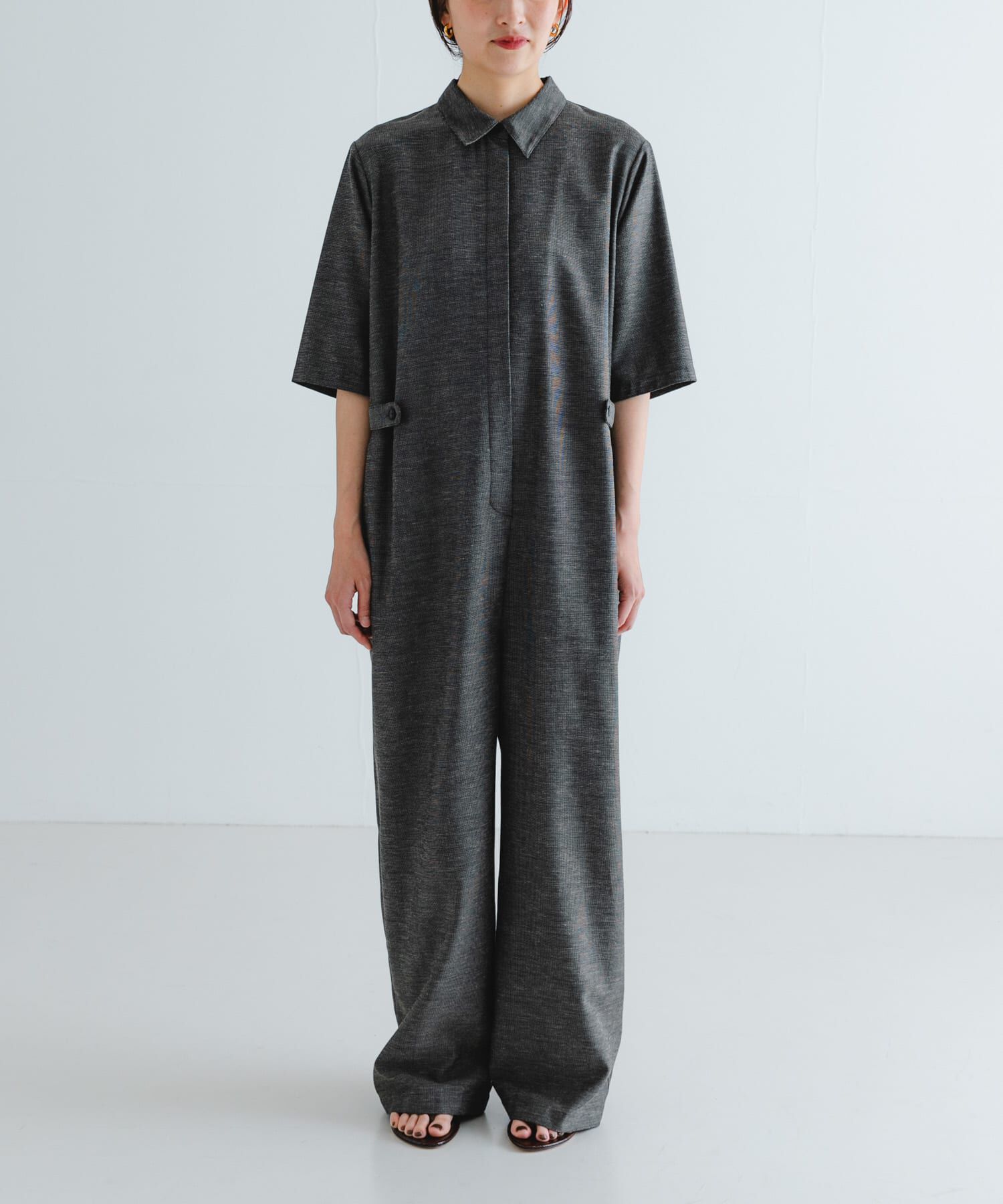 URBAN RESEARCH「『2サイズ展開』リネンブレンドジャンプスーツ」|スカート|