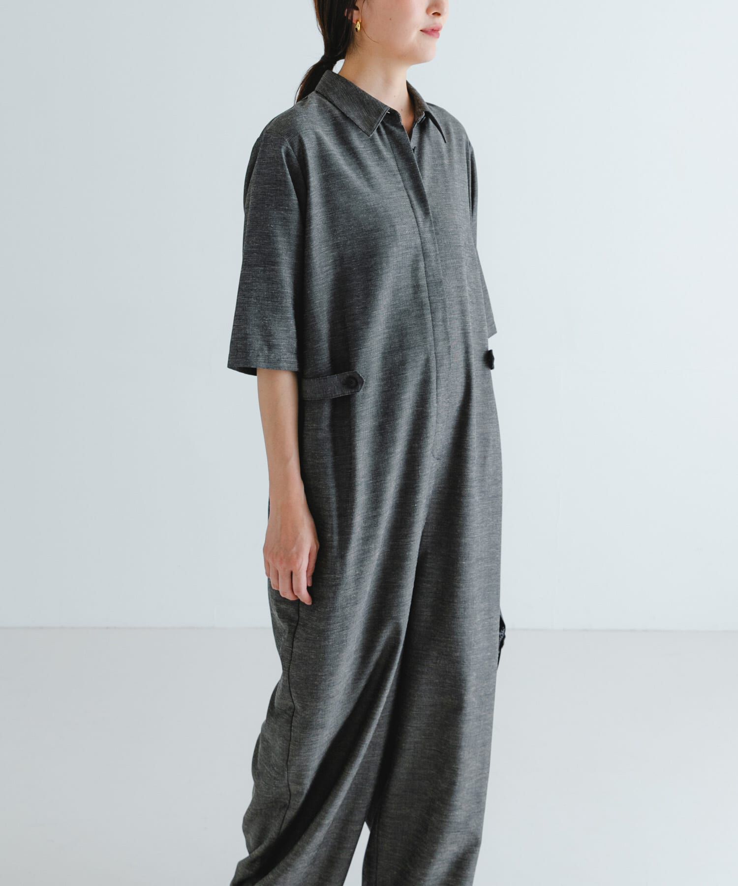 URBAN RESEARCH「『2サイズ展開』リネンブレンドジャンプスーツ」|スカート|