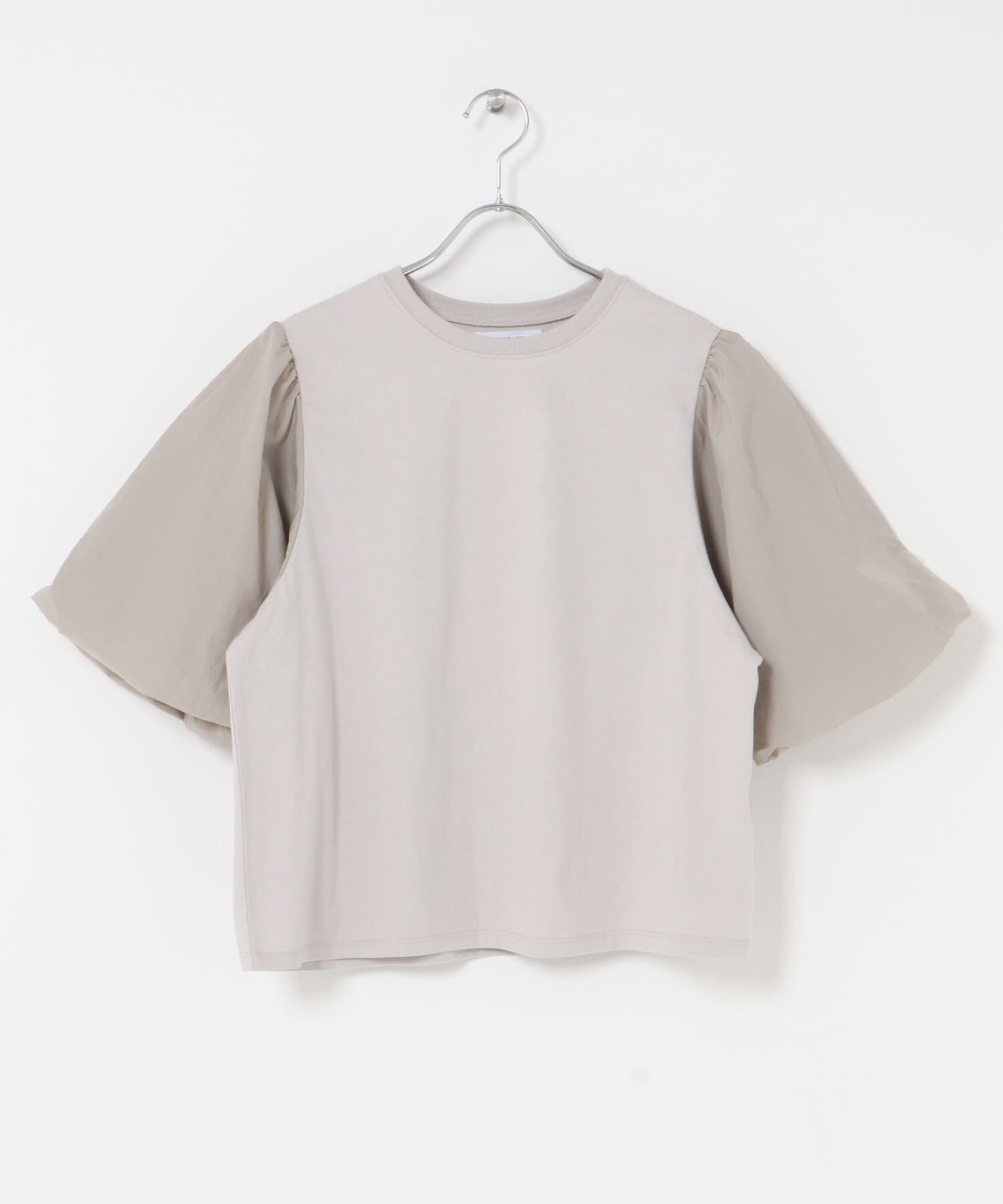 Sonny Label 「『WEB/一部店舗限定』異素材バルーンスリーブプルオーバー」|Tシャツ・カットソー|