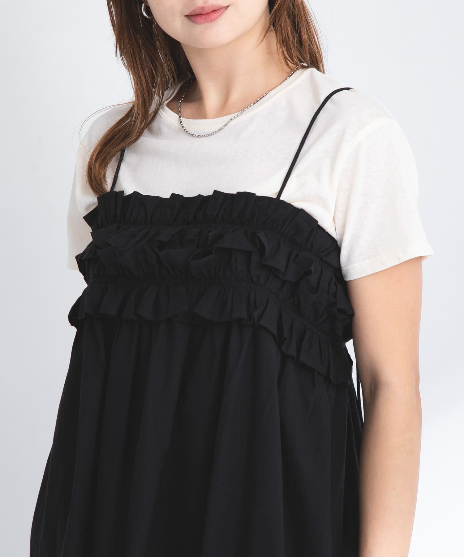 Sonny Label 「コットンフリルキャミソール」|キャミソール|