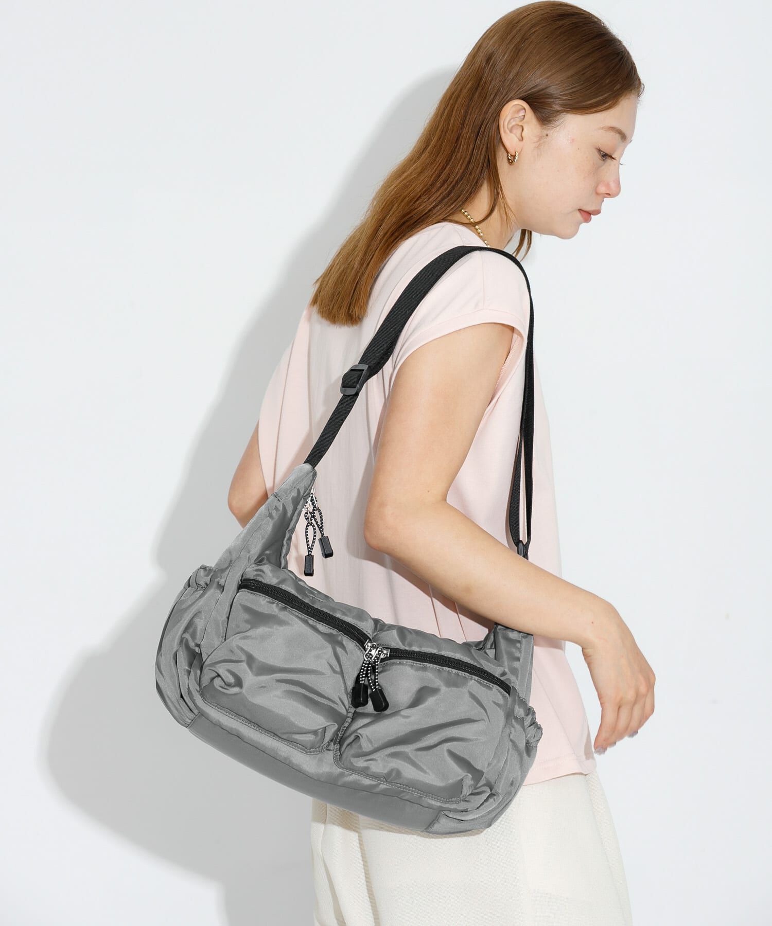 Sonny Label 「グログラン2ポケットショルダーバッグ」|ショルダー・メッセンジャー|