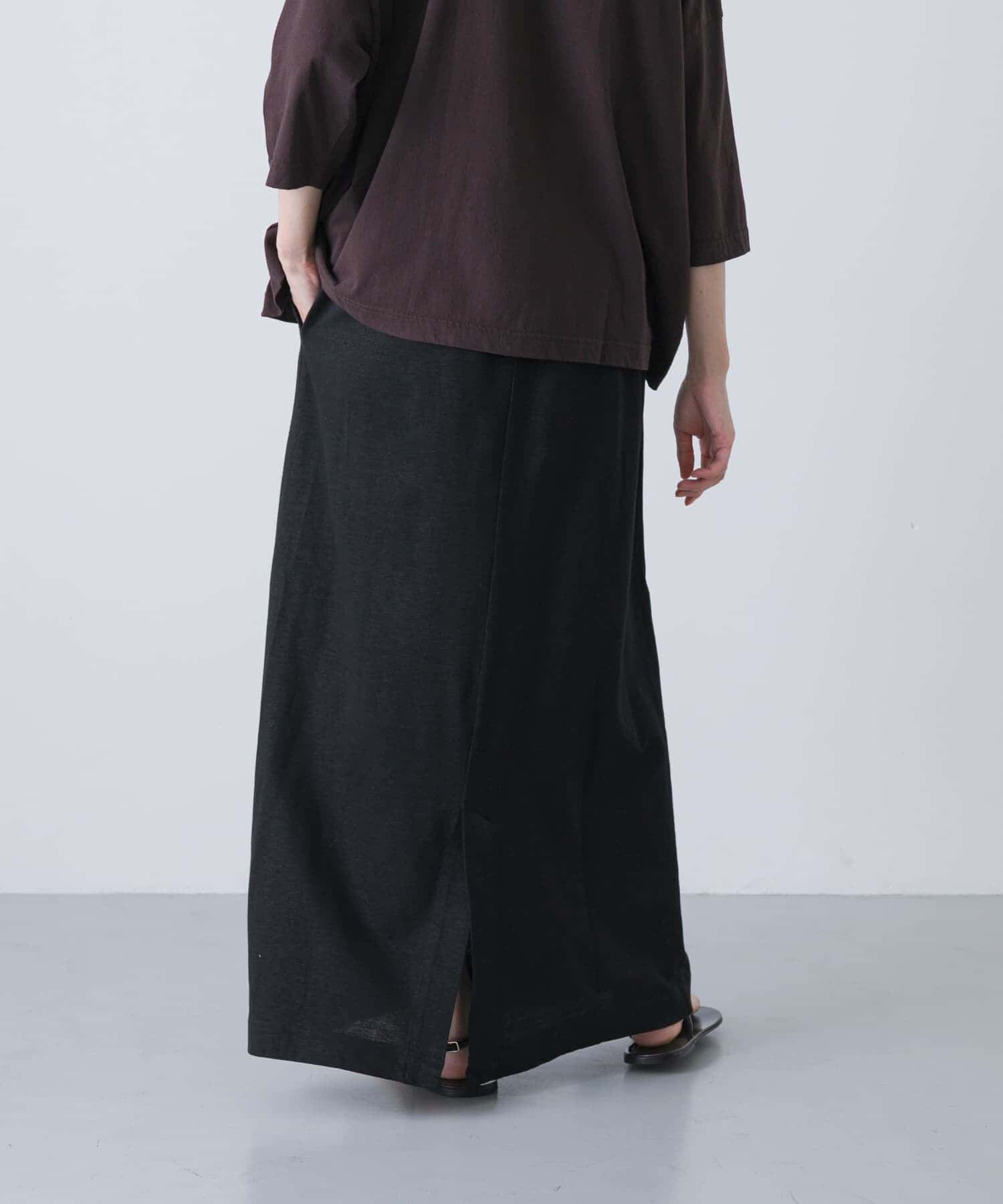 かぐれ「リネンカットストレートスカート」|スカート|