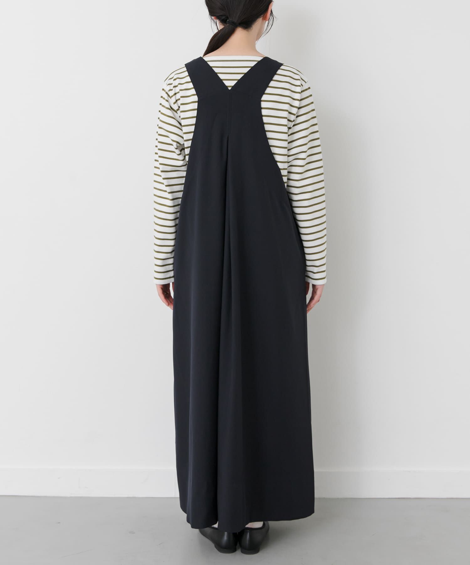 URBAN RESEARCH DOORS「FORK&SPOON　フレアサスペンダーワンピース」|ワンピース|