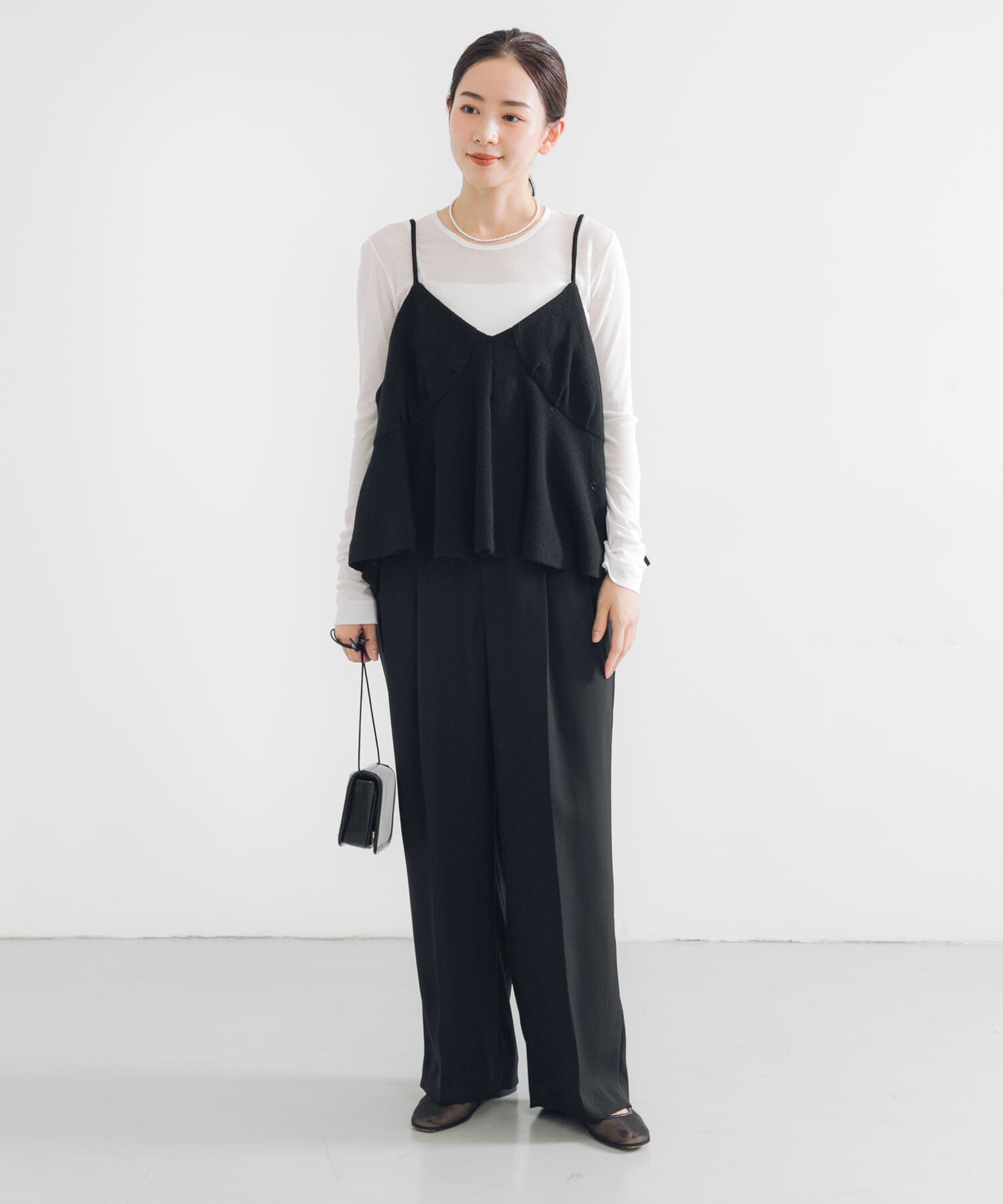 URBAN RESEARCH「『別注』crinkle crinkle crinkle&times;URBAN RESEARCH　wool  lingerie cami」|キャミソール|