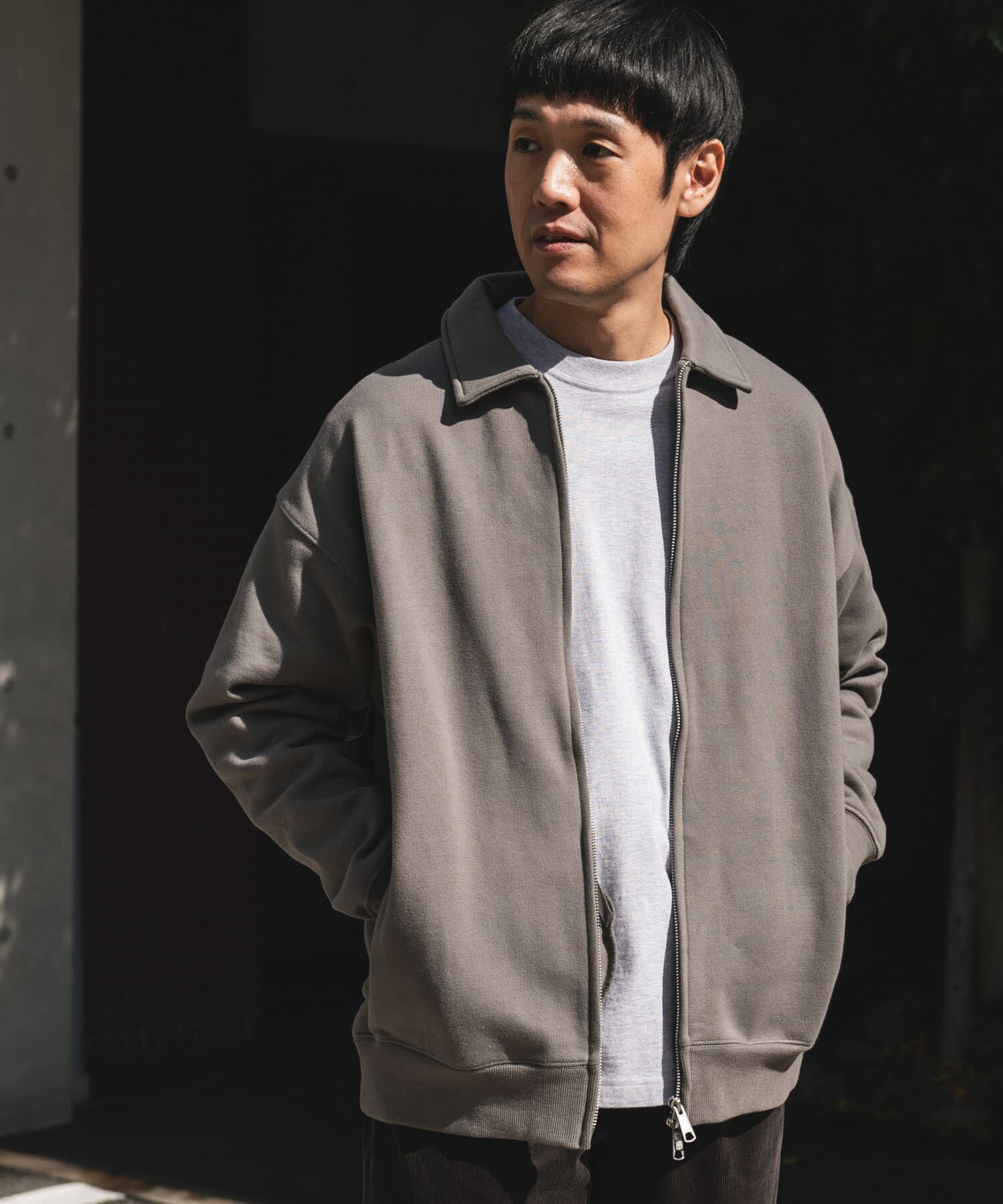 裏起毛スウェットジップブルゾン（URBAN RESEARCH DOORS）｜ルミネの