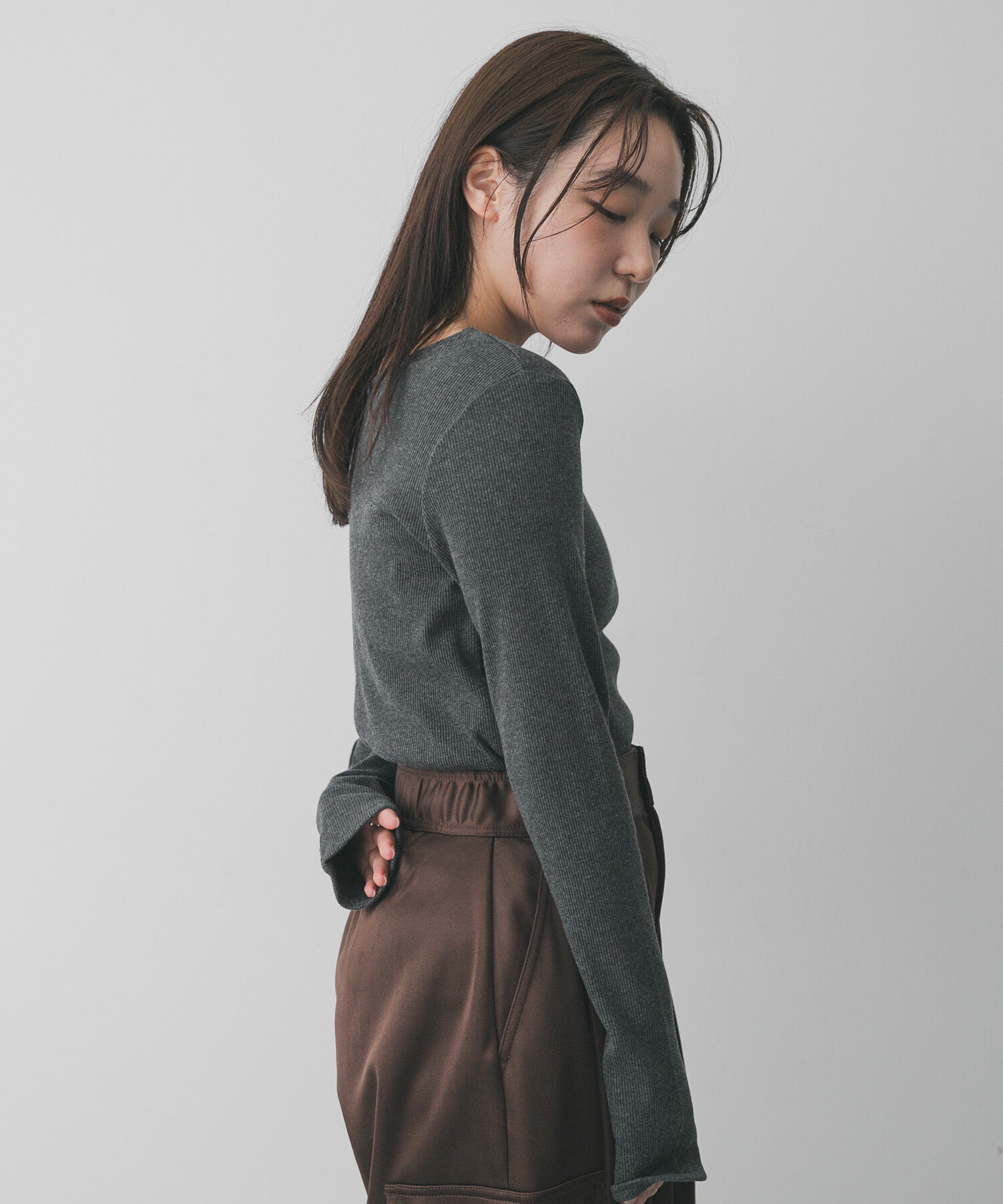 SENSE OF PLACE by URBAN RESEARCH「プレートツキバレエネックトップ」|Tシャツ・カットソー|