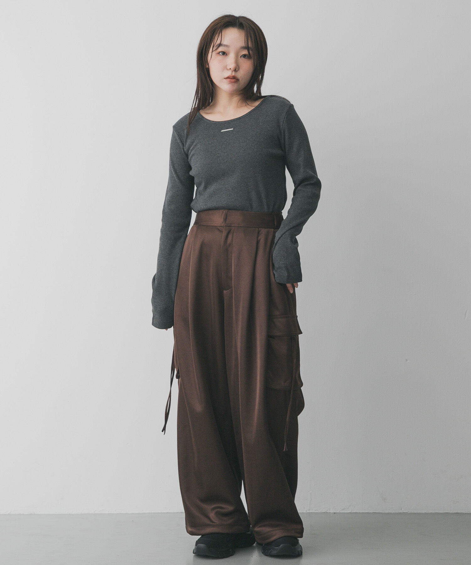 SENSE OF PLACE by URBAN RESEARCH「プレートツキバレエネックトップ」|Tシャツ・カットソー|