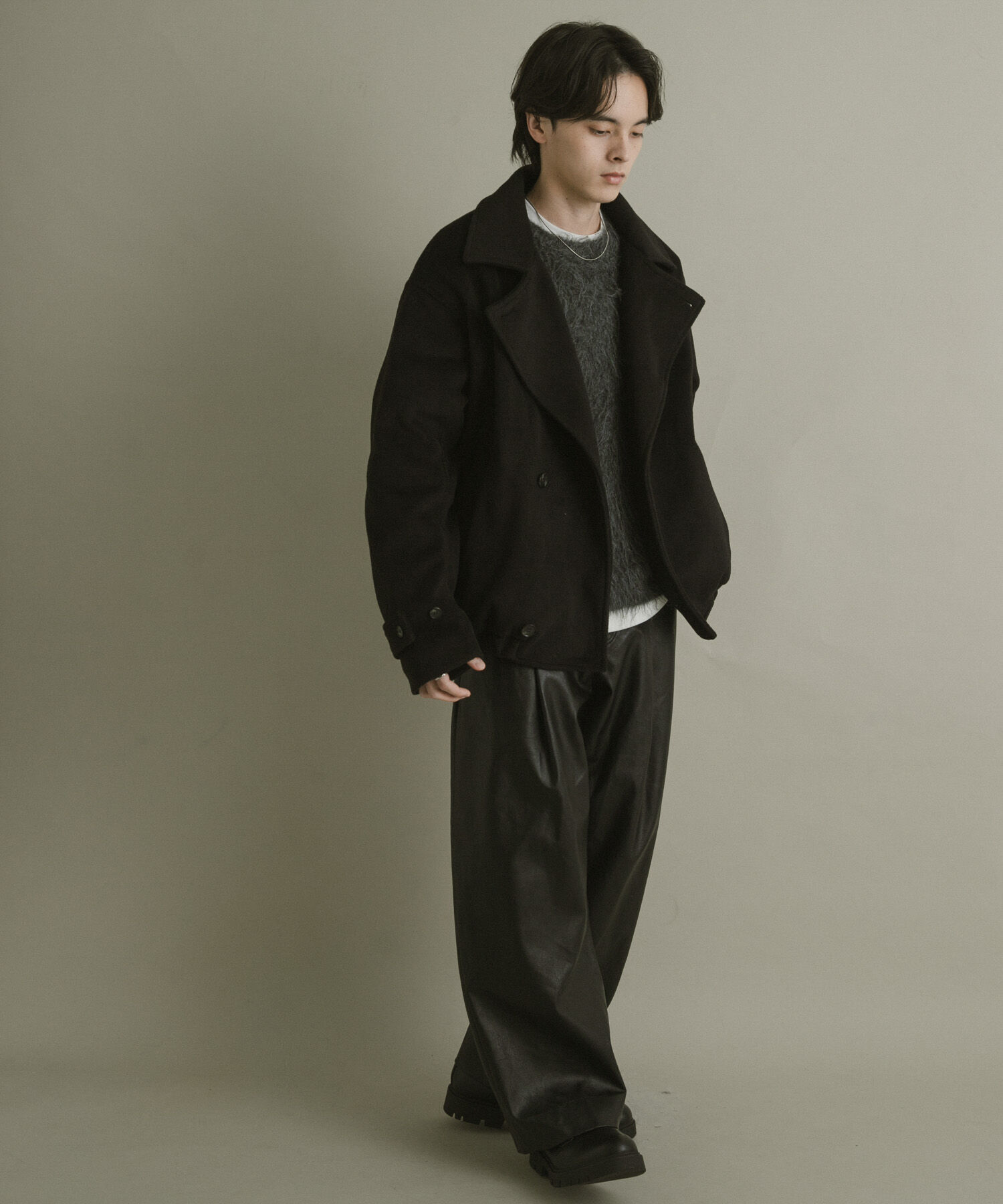 SENSE OF PLACE by URBAN RESEARCH「シャギーダブルスタンドブルゾン」|ブルゾン・スタジャン|