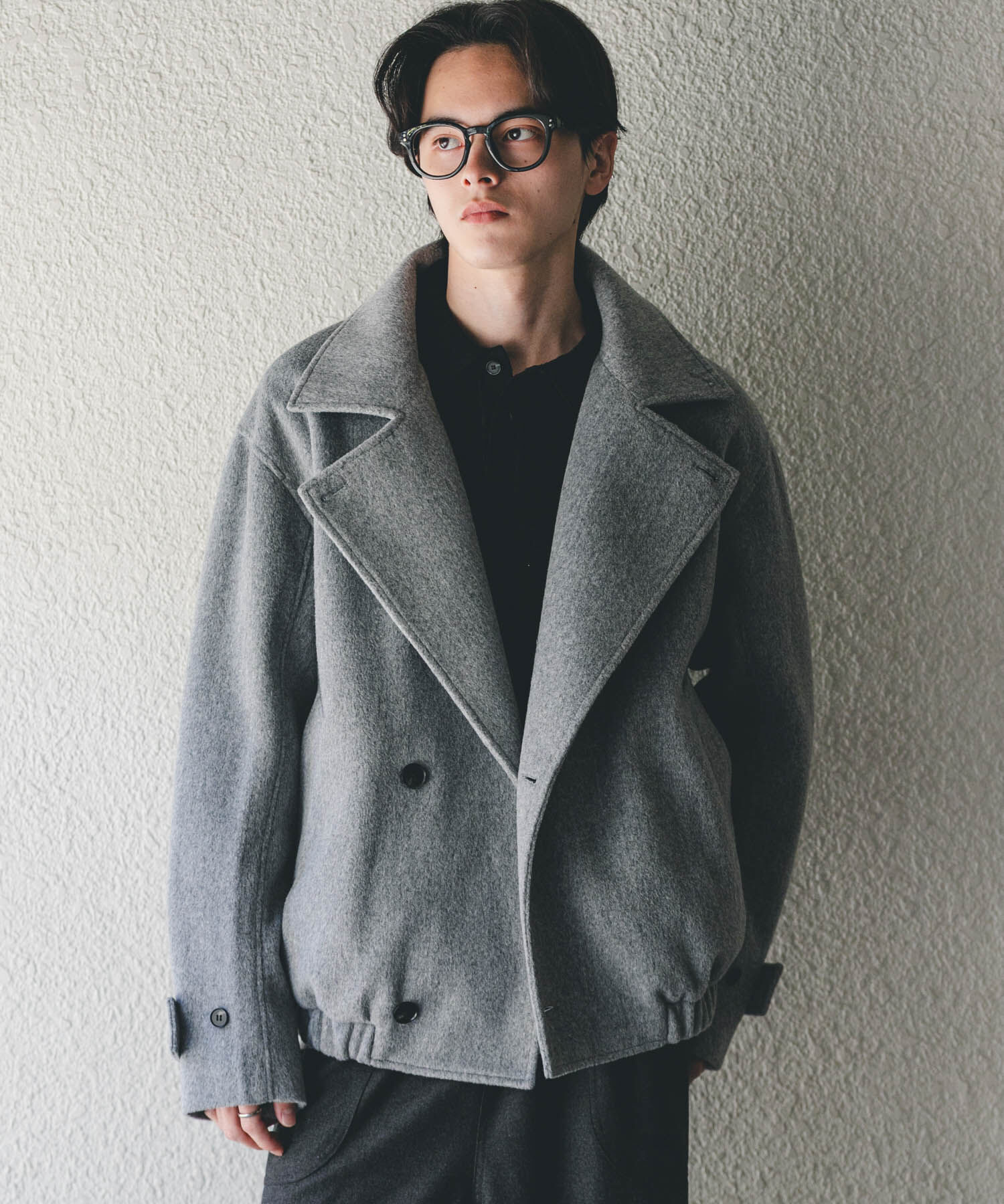 SENSE OF PLACE by URBAN RESEARCH「シャギーダブルスタンドブルゾン」|ブルゾン・スタジャン|