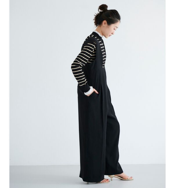 le.coeur blanc「ハイウエストサロペット」|オールインワン|