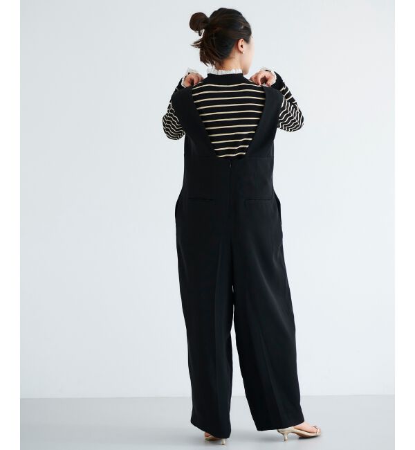 le.coeur blanc「ハイウエストサロペット」|オールインワン|