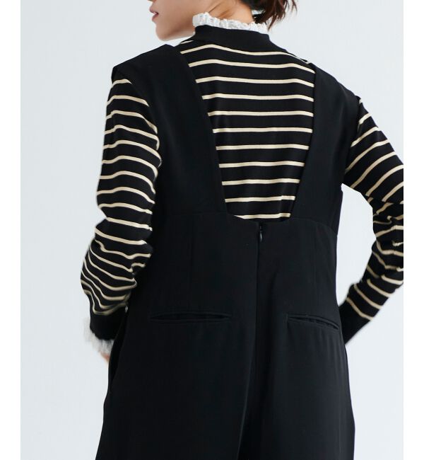 le.coeur blanc「ハイウエストサロペット」|オールインワン|