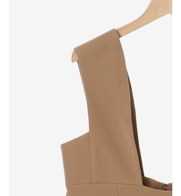 le.coeur blanc「ハイウエストサロペット」|オールインワン|