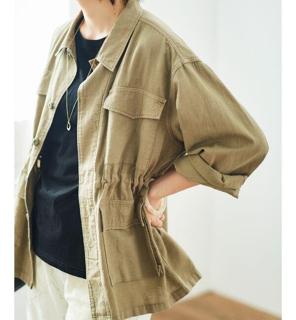  「ミリタリーハーフジャケット」|その他|