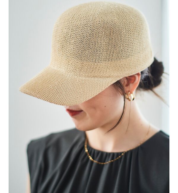  「《WEB限定アイテム》ペーパーキャップ」|キャップ・キャスケット|