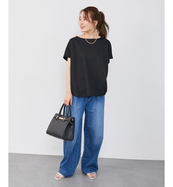  「《肌離れも良く乾きも早い◎》カノコカットプルオーバー」|プルオーバー|