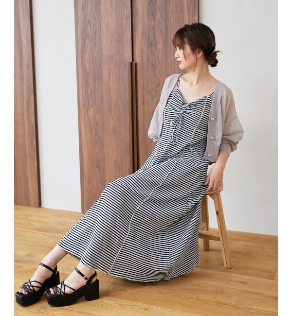 MAJESTICLEGON「ドロストカットキャミワンピ」|その他|