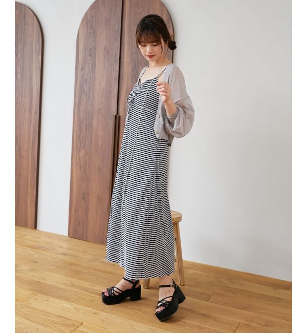 MAJESTICLEGON「ドロストカットキャミワンピ」|その他|