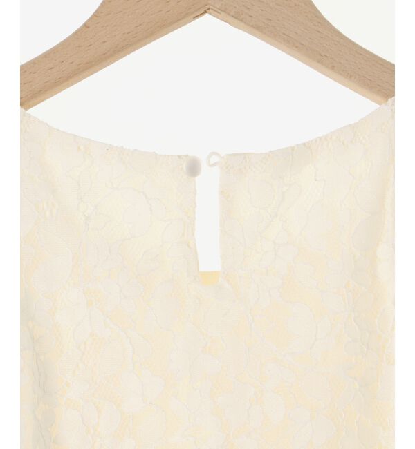 MAJESTICLEGON「レースノースリドッキングワンピ」|ワンピース|