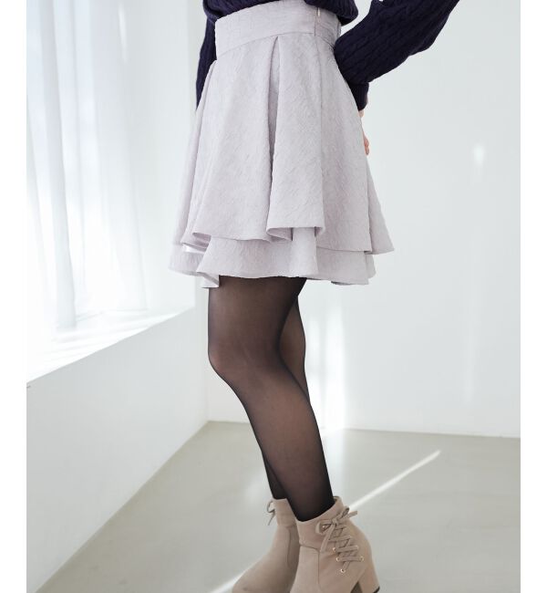 MAJESTICLEGON「フレアミニスカパン」|スカート|