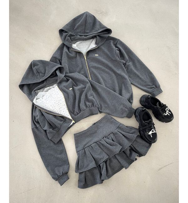 MAJESTICLEGON「ティアードフリルミニスカパン」|スカート|